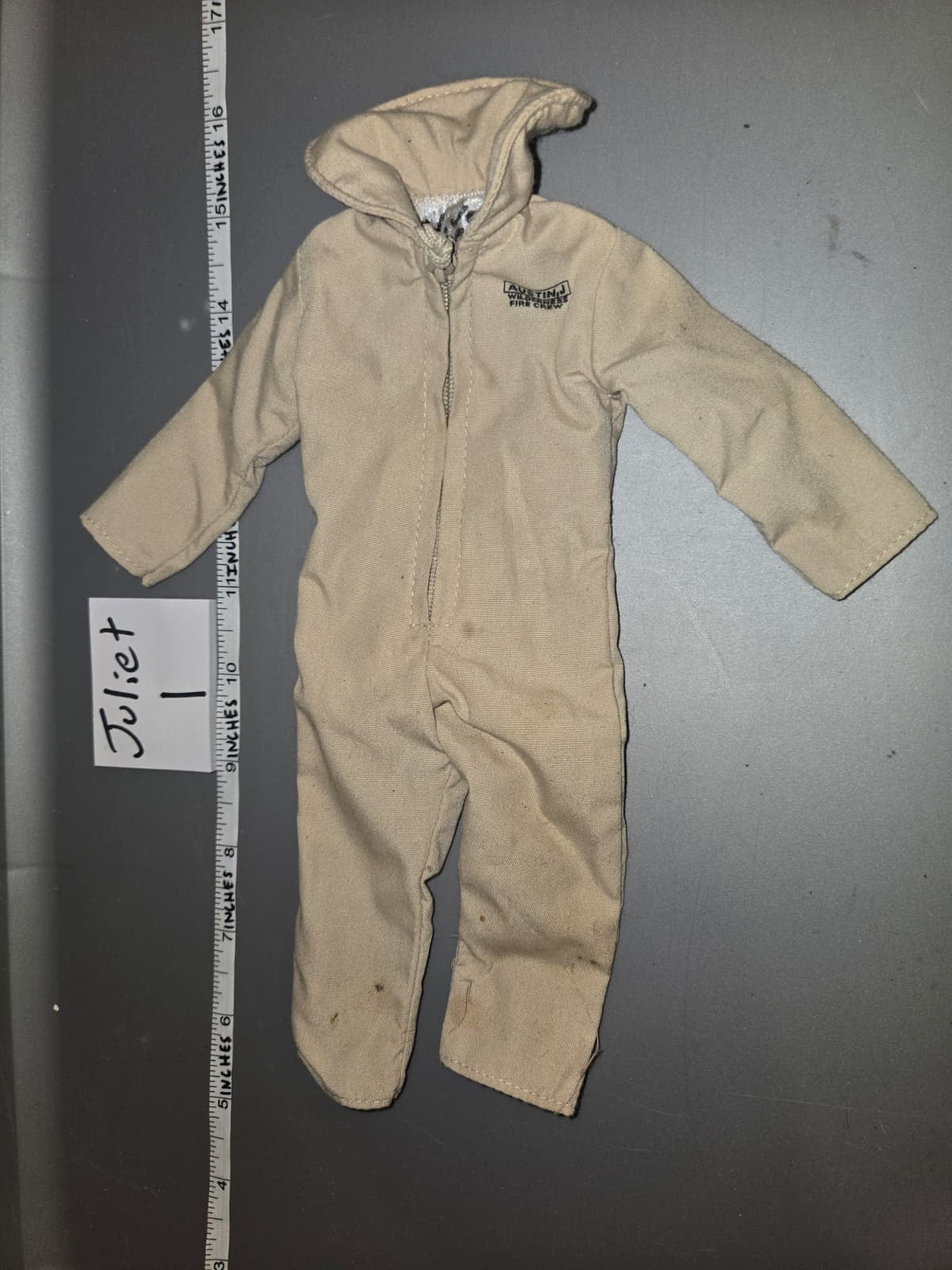 1:6 Scale Modern Era Wildland Firefighter Coveralls