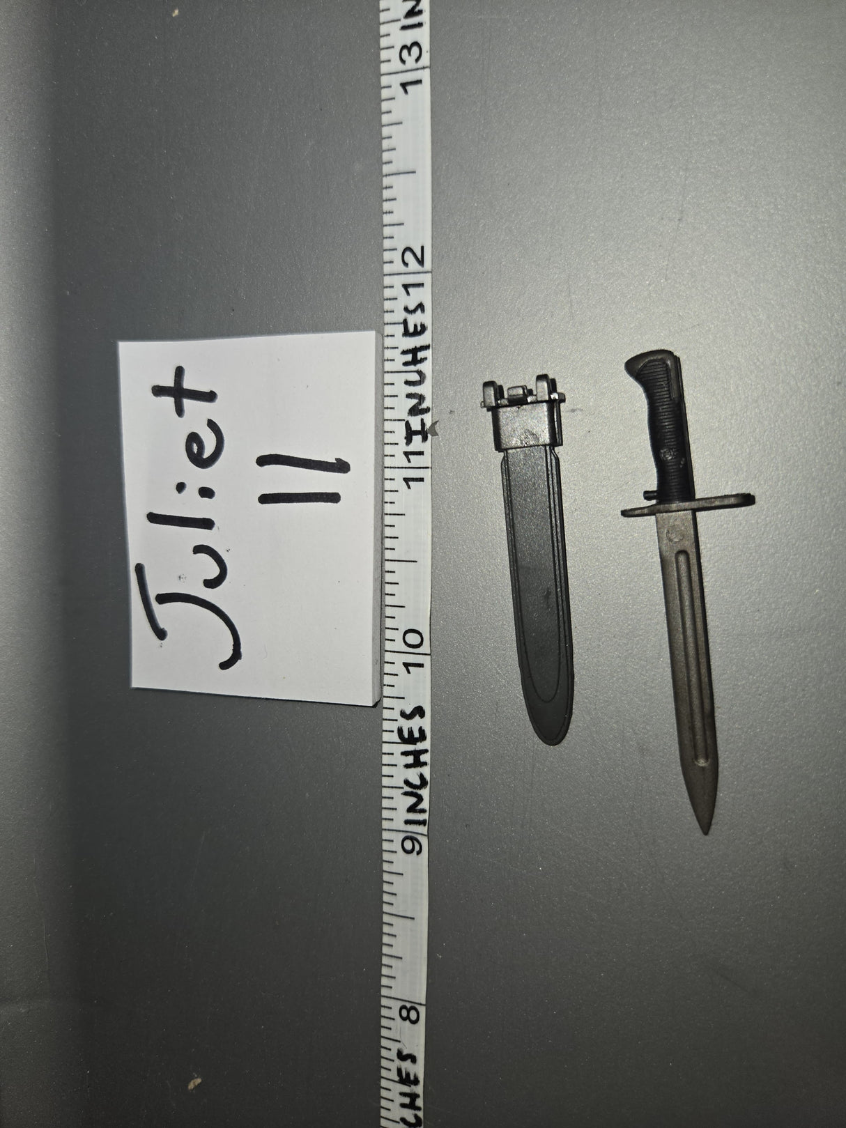 1/6 Scale WWII US M1 Bayonet and Sheath -