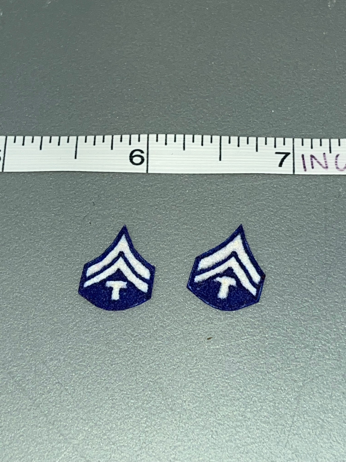 1/6 Scale WWII US Rank Patch Set - ZA Exclusive