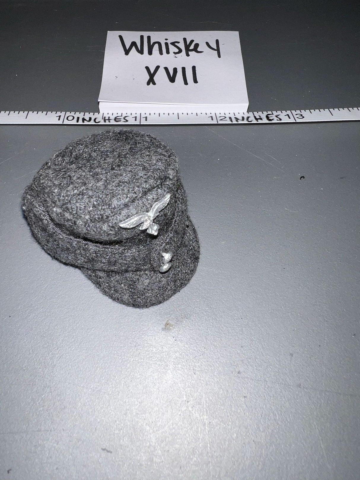 1/6 Scale WWII German Luftwaffe Field Hat Cap