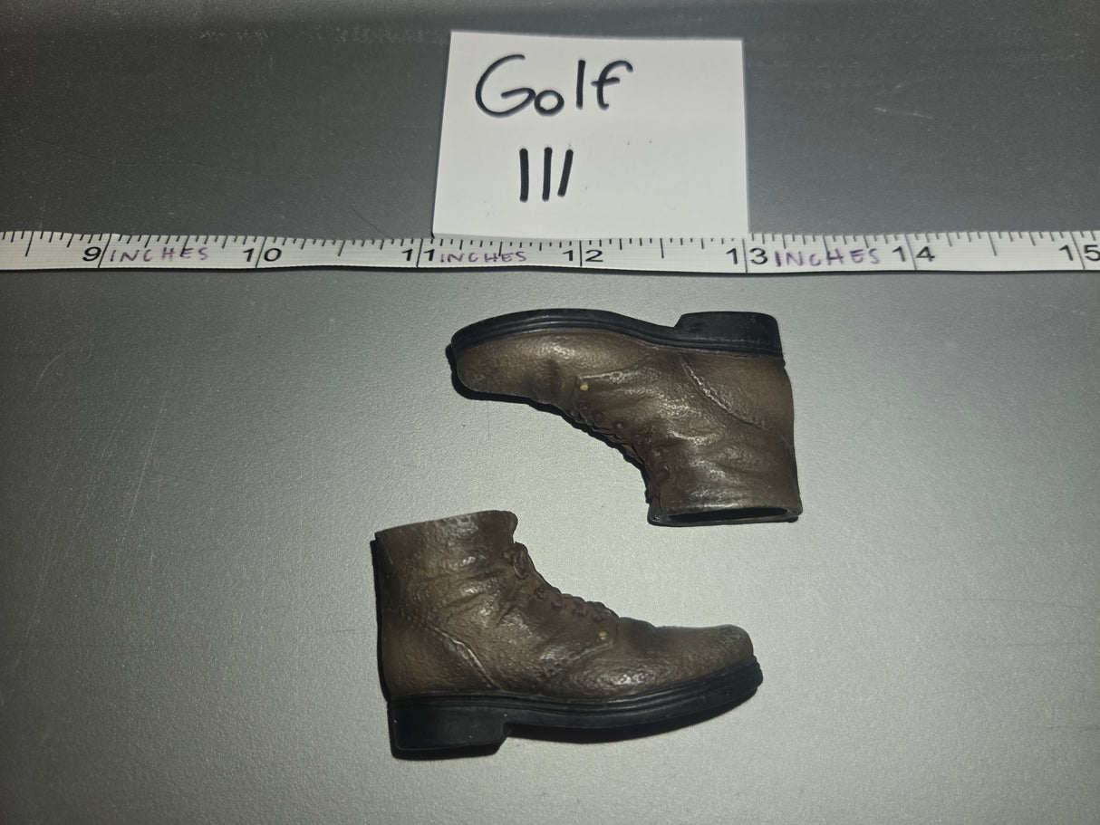 1/6 Scale WWII US Boondocker Boots