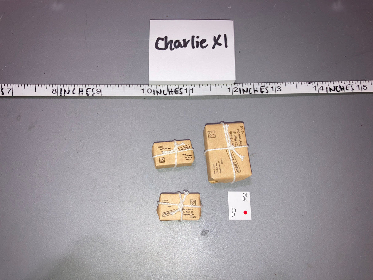 1/6 Scale Modern Era Mail / Package / Parcel Lot