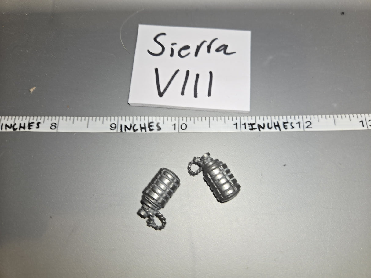 1/6 Scale WWII Japanese Metal Grenade Lot