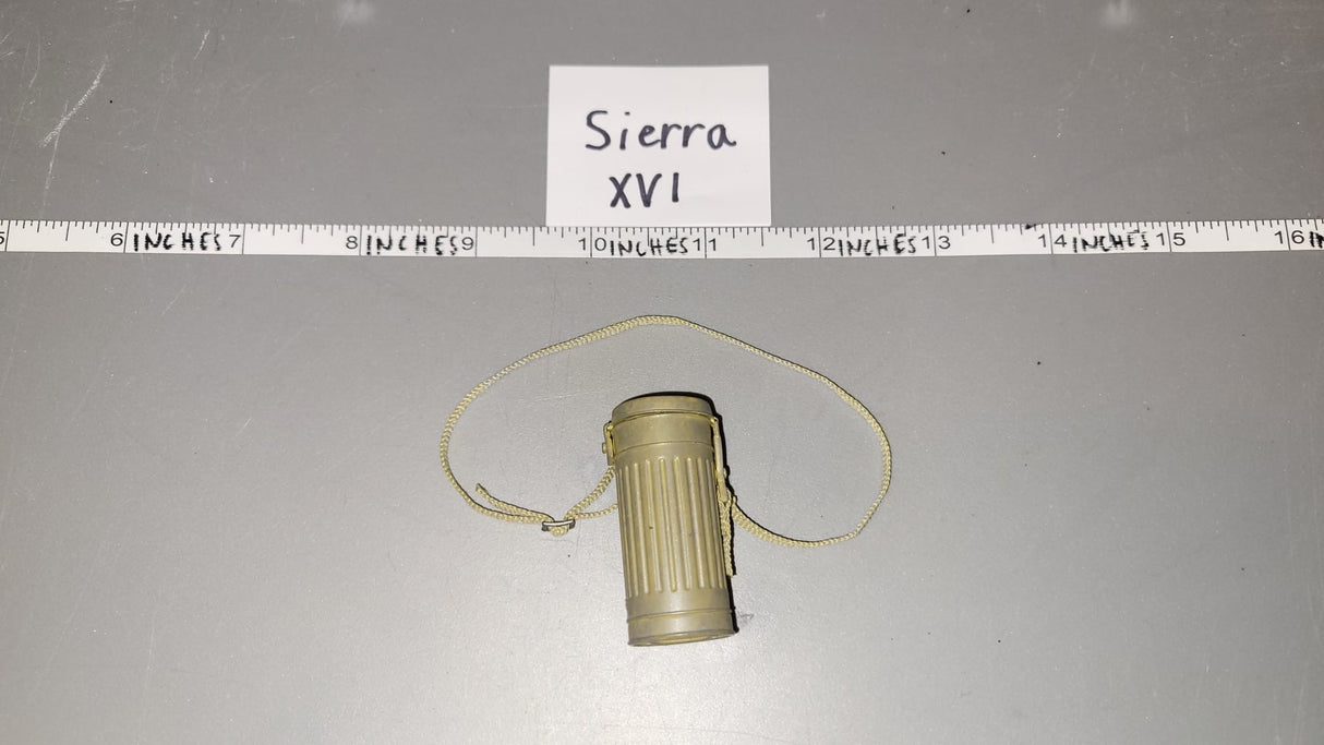 1:6 WWII German Gas Mask Canister - Afrika Korps