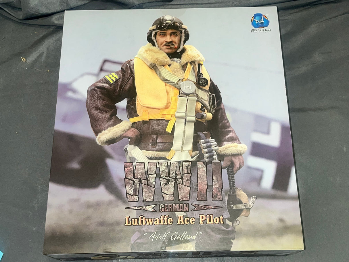 1/6 Scale WWII German Luftwaffe Pilot Adolf Galland - NIB DID