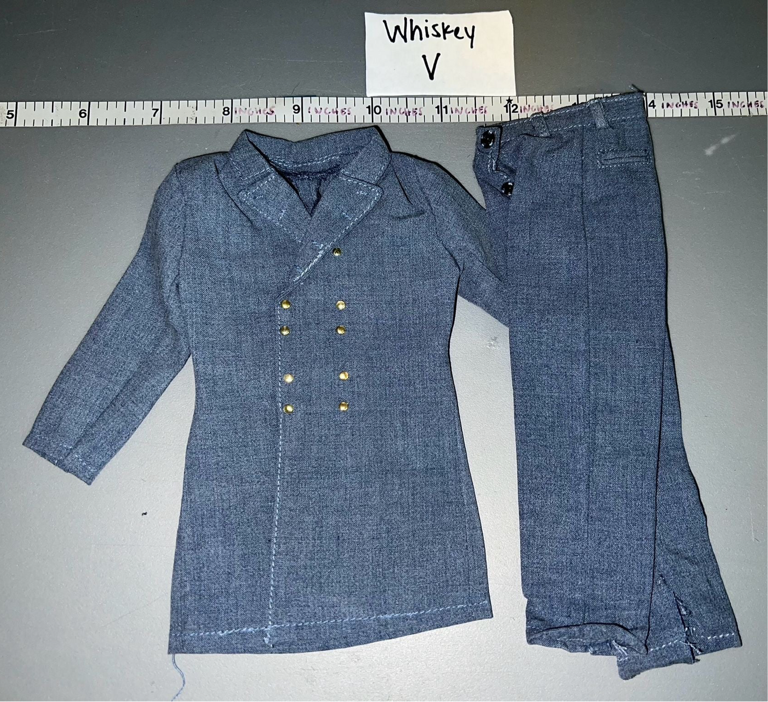 1/6 Scale Civil War Confederate Officer Uniform