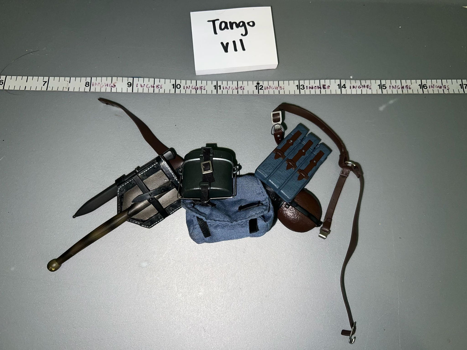 1/6 Scale WWII German Luftwaffe Field Gear Lot