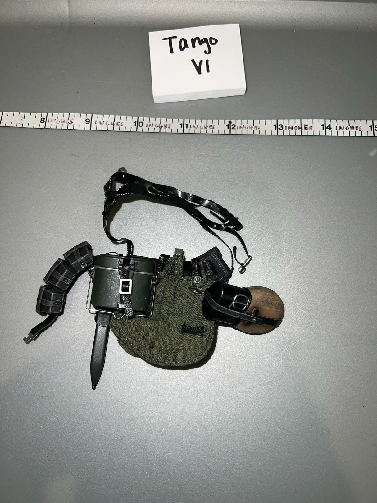 1/6 Scale WWII German Field Gear Lot