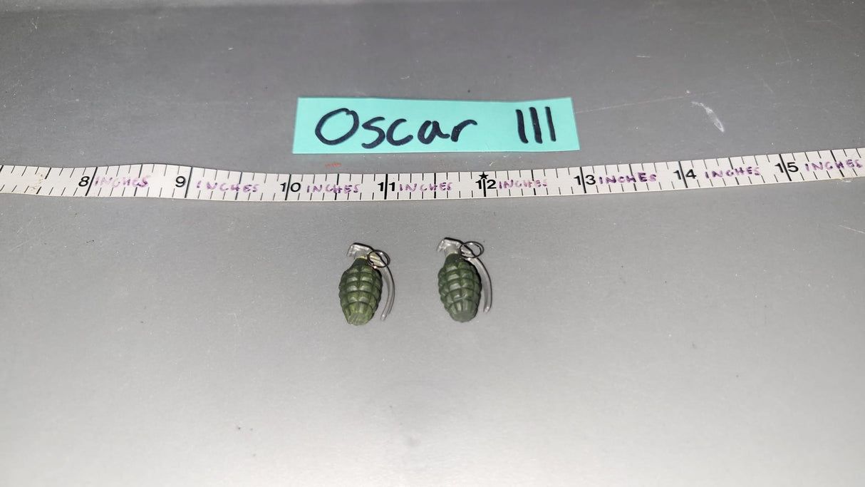 1/6 Scale WWII US Grenade Lot