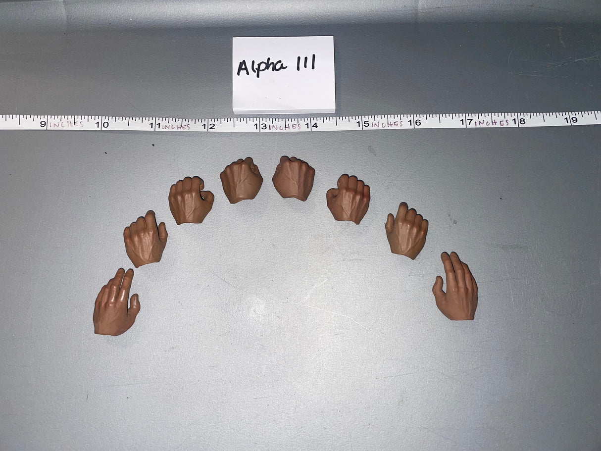 1/6 Scale Nude Figure Hand Lot