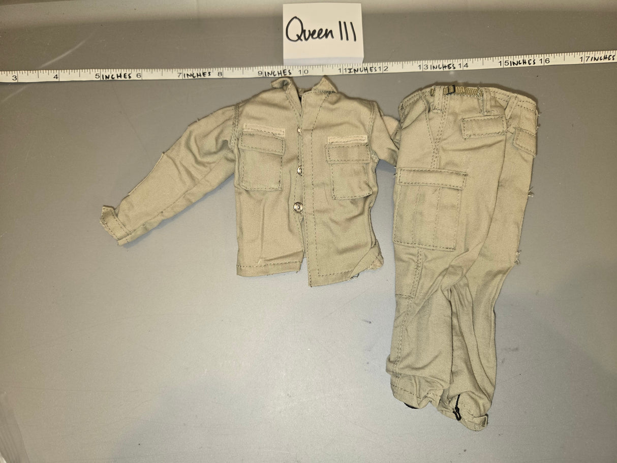 1/6 Scale Modern Era Tan BDU Uniform