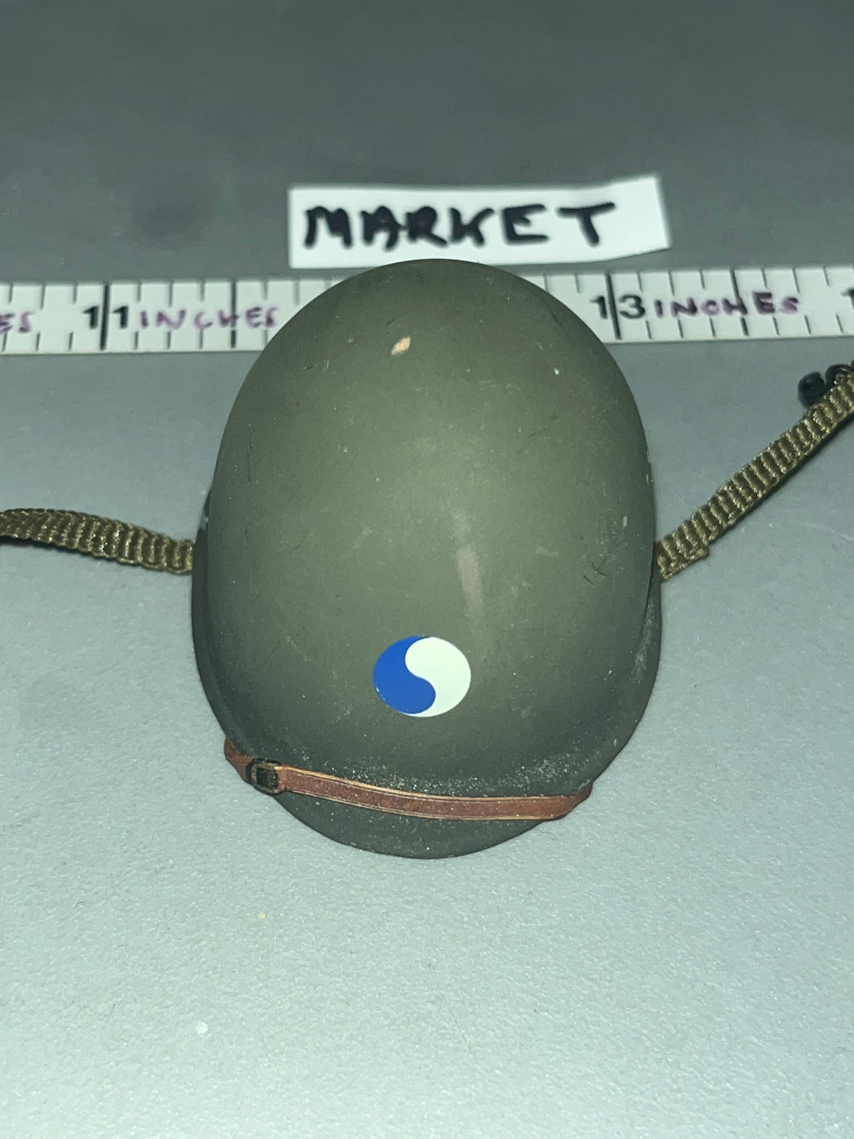 1/6 WWII US 29th ID Helmet - Metal