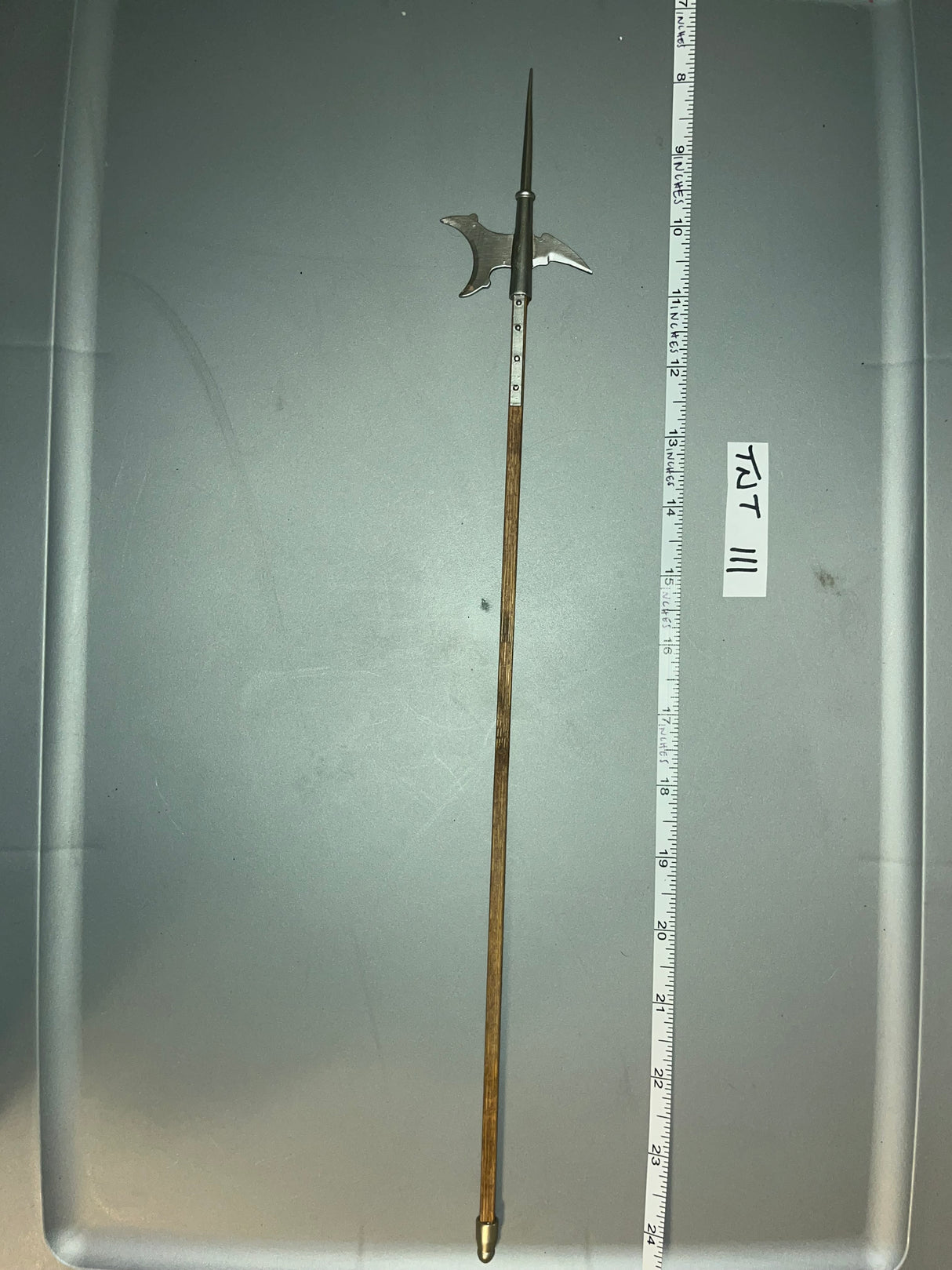 1:6 Scale Pontifical Swiss Guard Pike Axe Helebade - CooModel Medieval