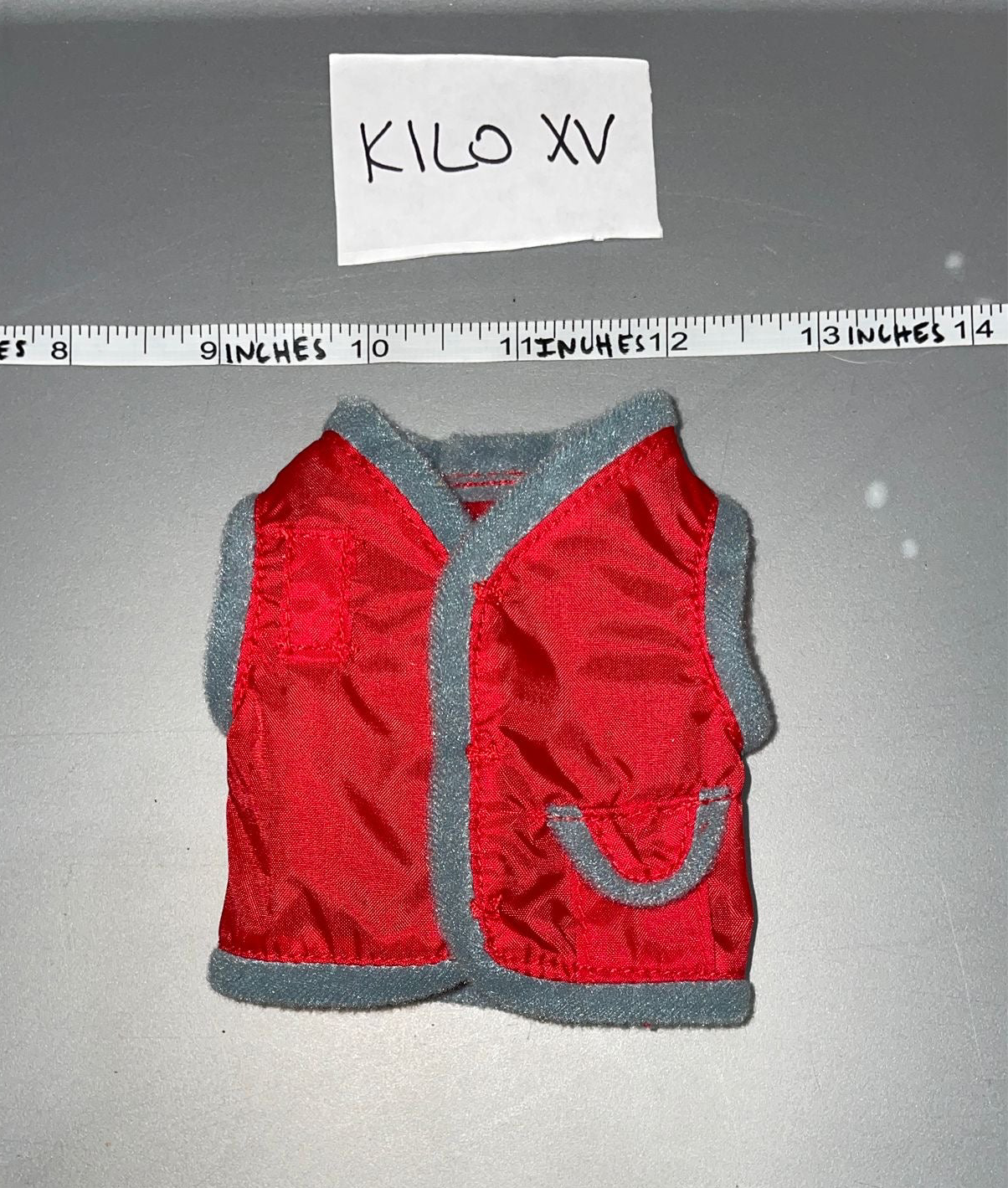 1/6 Scale Modern Era Crash Crew Firefighter Vest - Navy