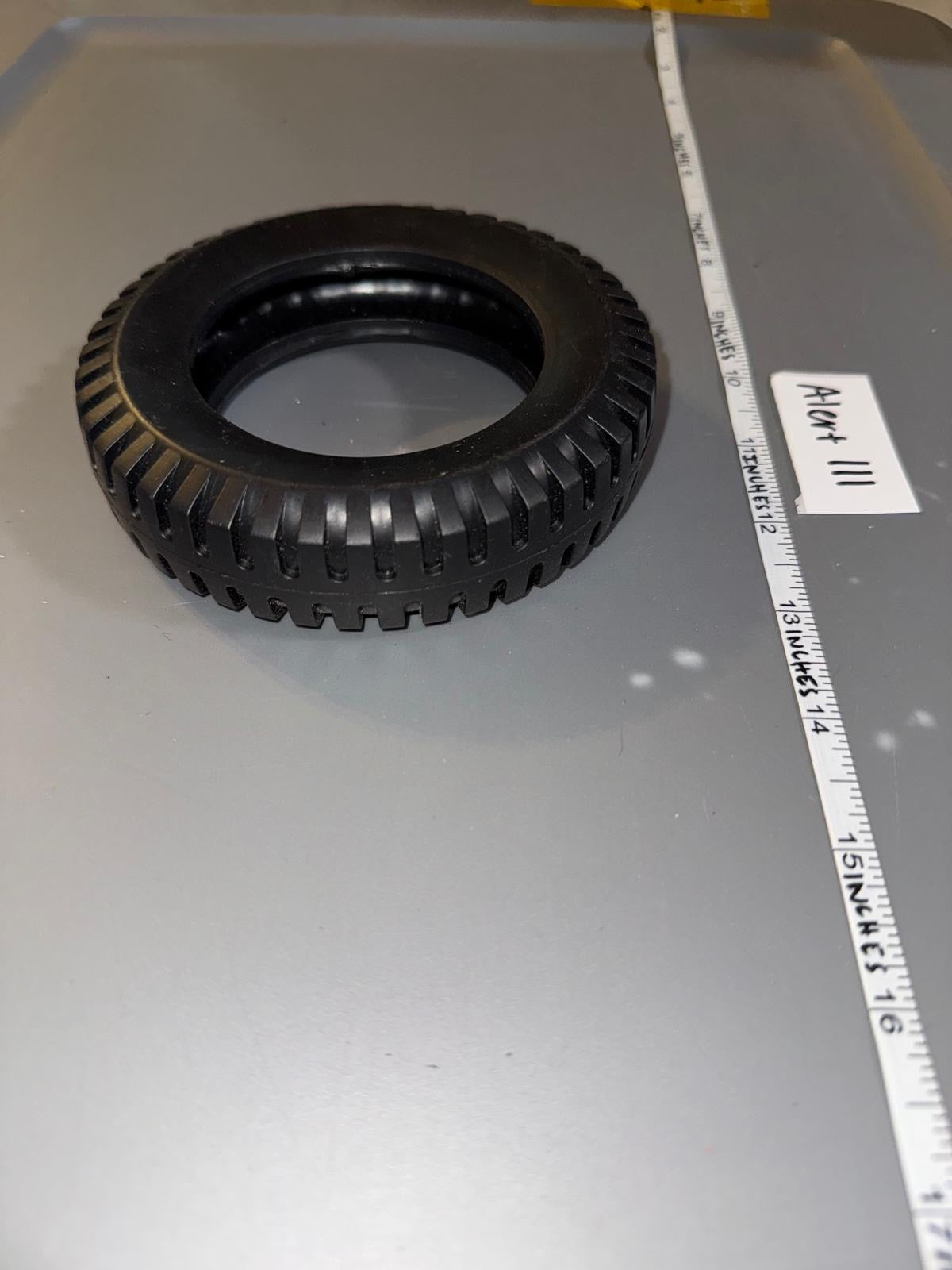 1/6 Scale WWII US Jeep Tire  - Diorama Item