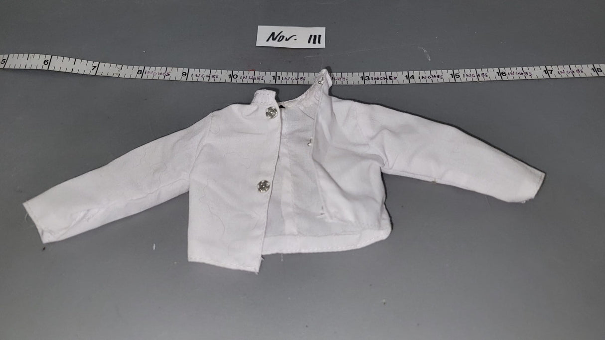 1/6 Scale WWII German White Work Shirt