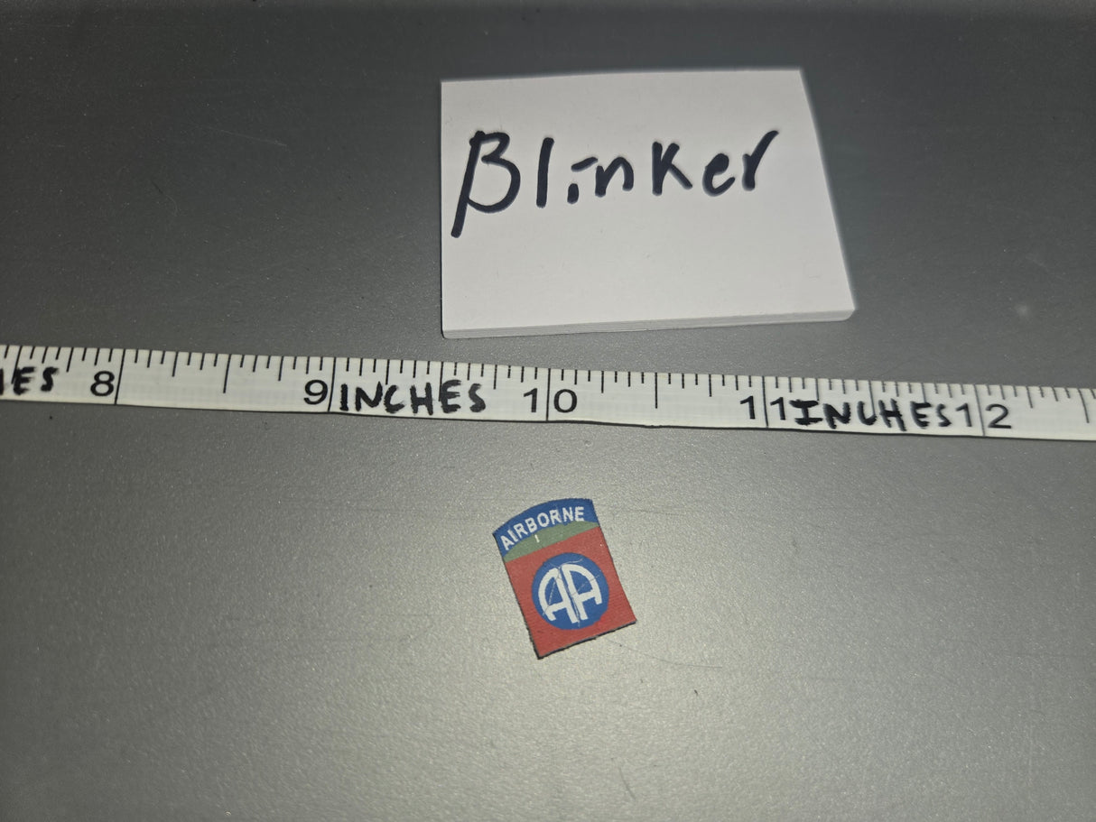 1:6 WWII US Paratrooper 82nd Patch