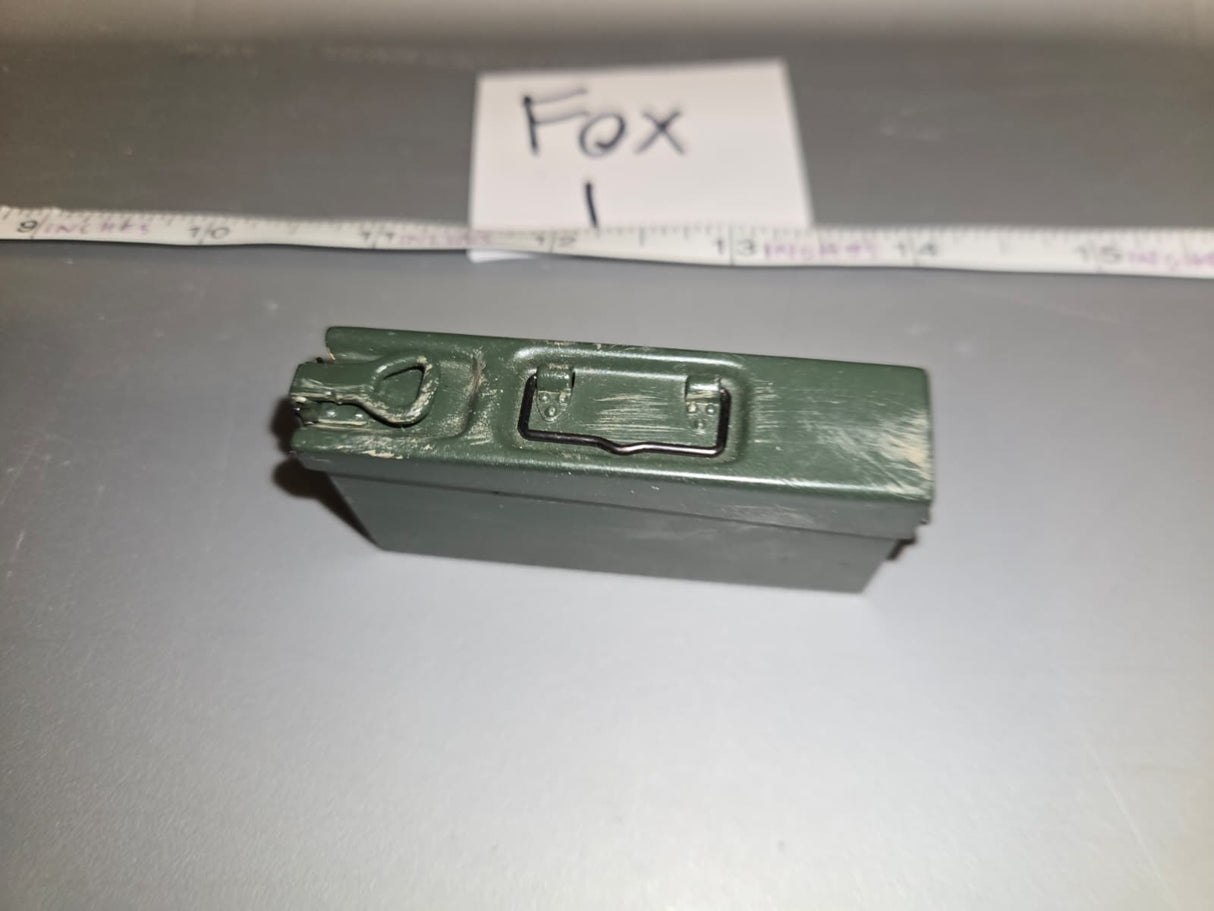 1/6 Scale WWII German Machine Gun Ammunition Can