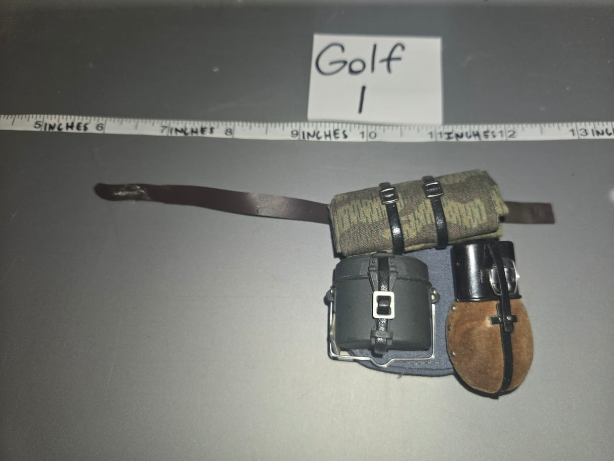 1/6 Scale WWII German Luftwaffe Fallschirmjager Field Gear Lot