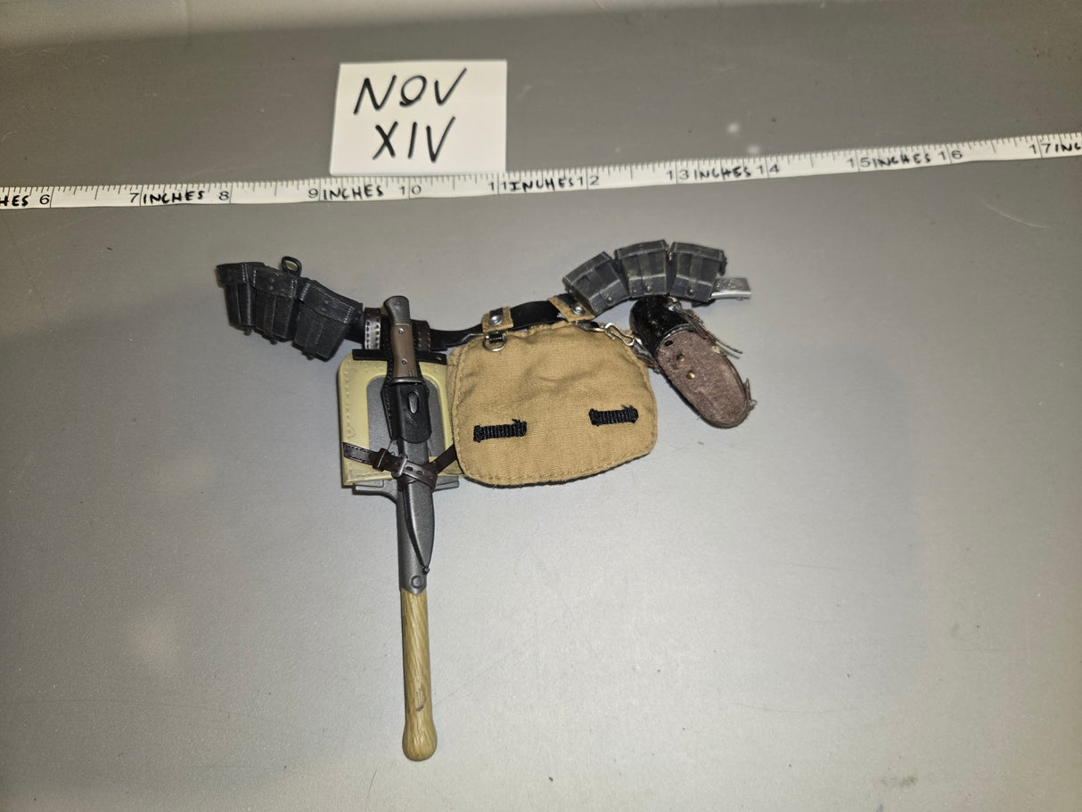 1/6 Scale WWII German Field Gear Lot