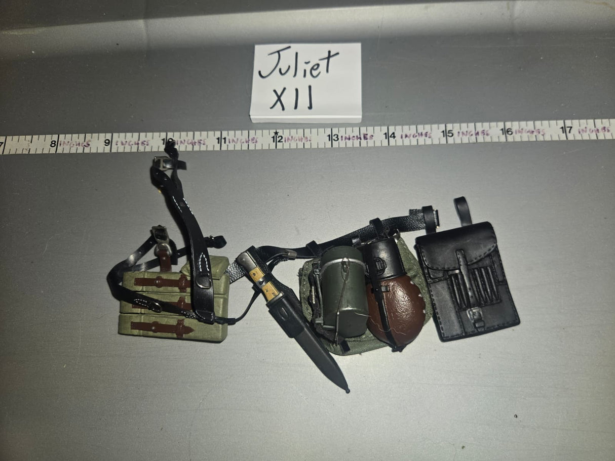 1/6 Scale WWII German Field Gear Lot