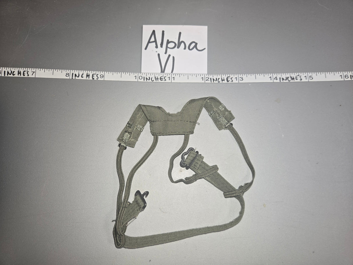 1/6 Scale Vietnam US Belt and Suspenders