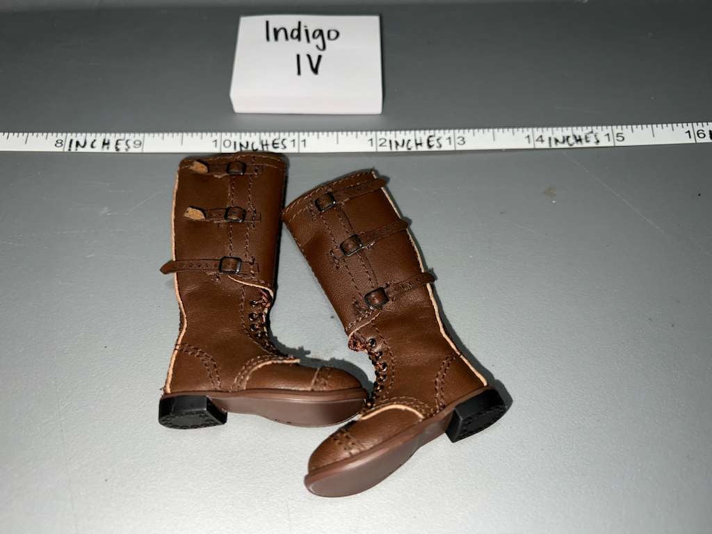 1:6 Scale WWII US Cavalry Boots -