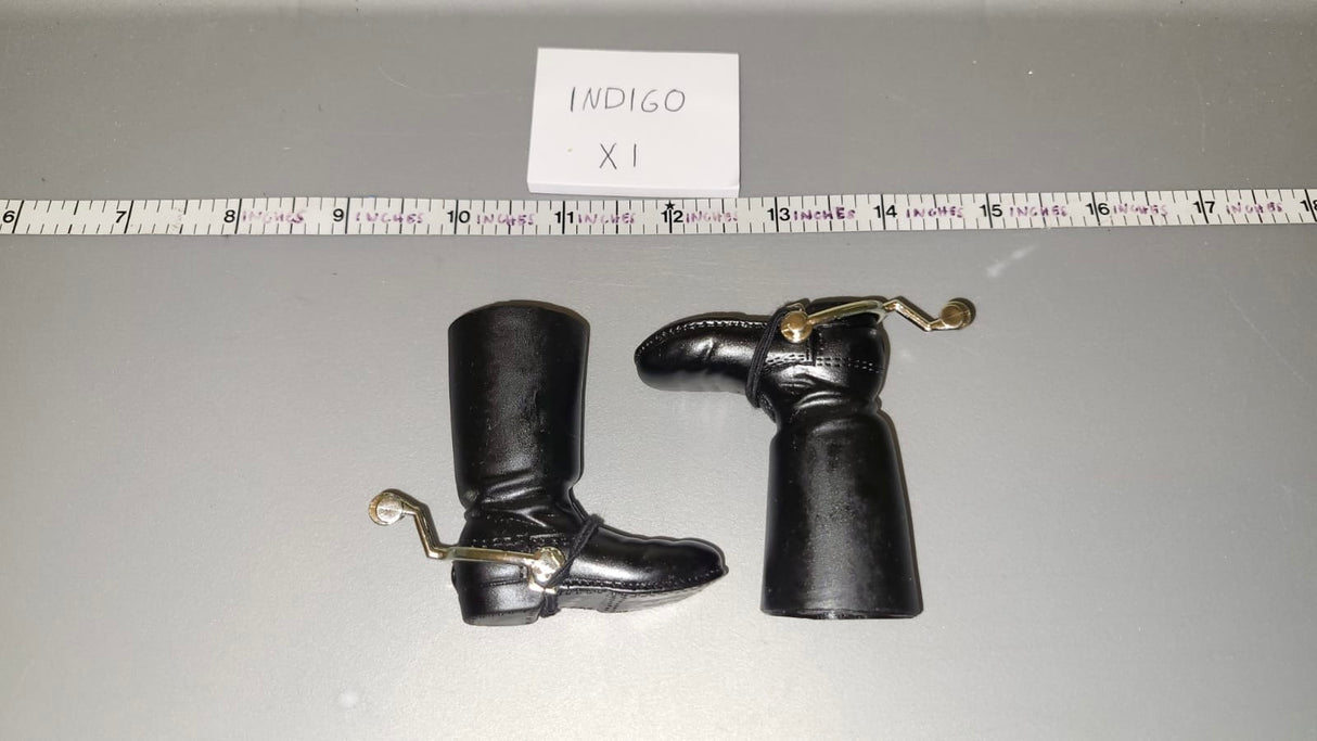 1/6 Scale Revolutionary War Napoleonic Western Boots