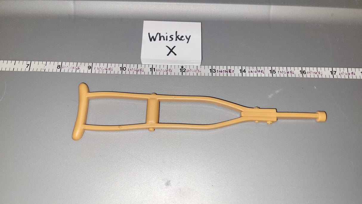 1/6 Scale WWII US Medical Crutch Diorama Item