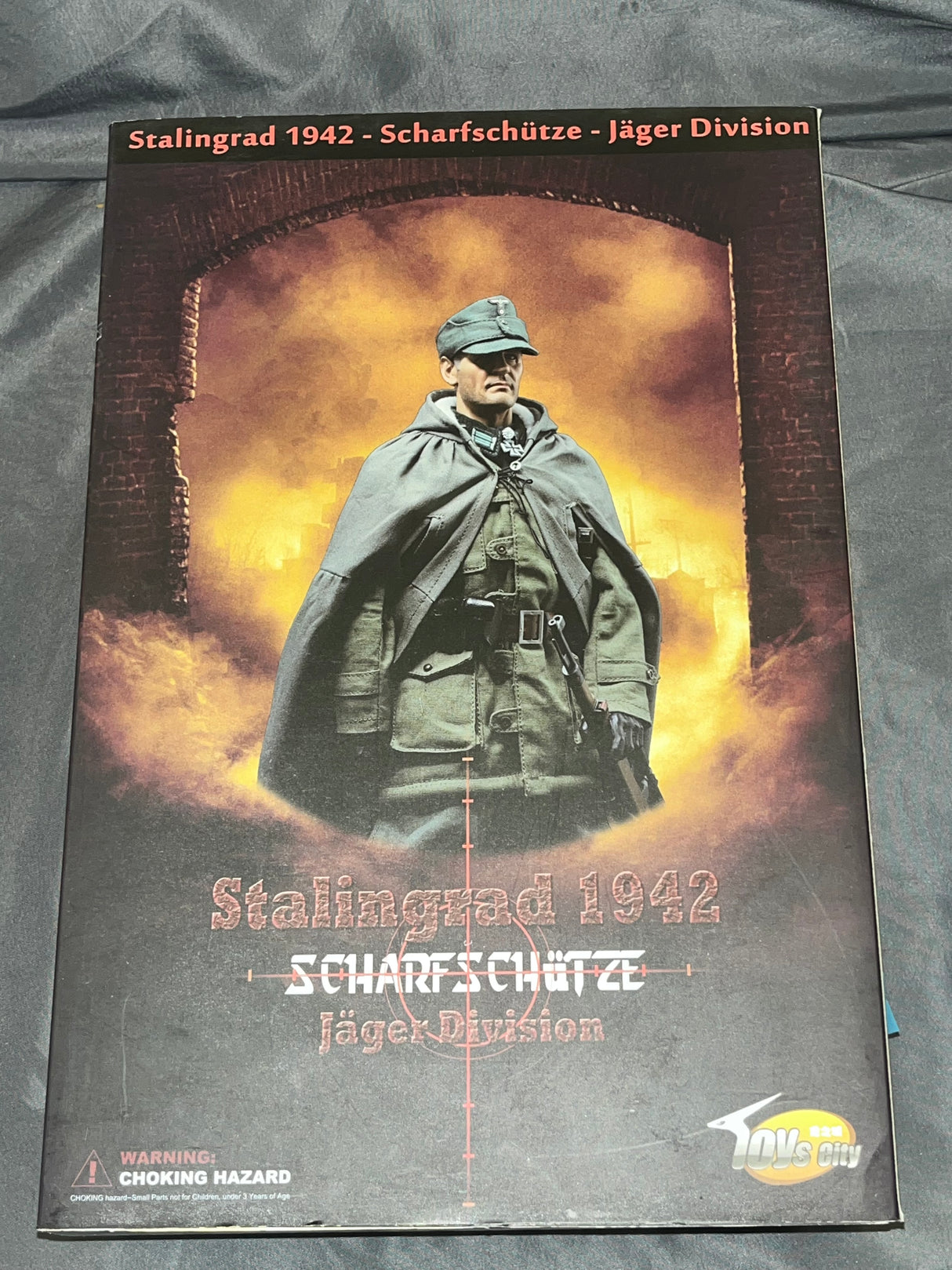 1/6 Scale WWII German Major Konig Stalingrad 1942 - Scharfschütze - Jäger Division - NIB Toys City