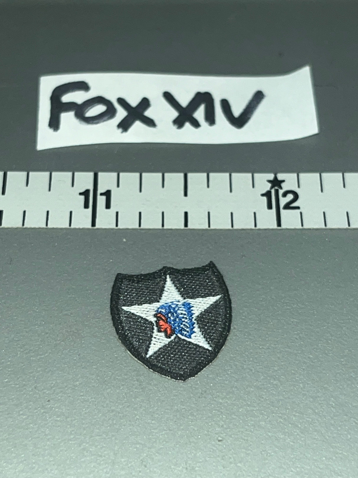 1:6 Scale WWII US 2nd Division Patch - Soldier Story