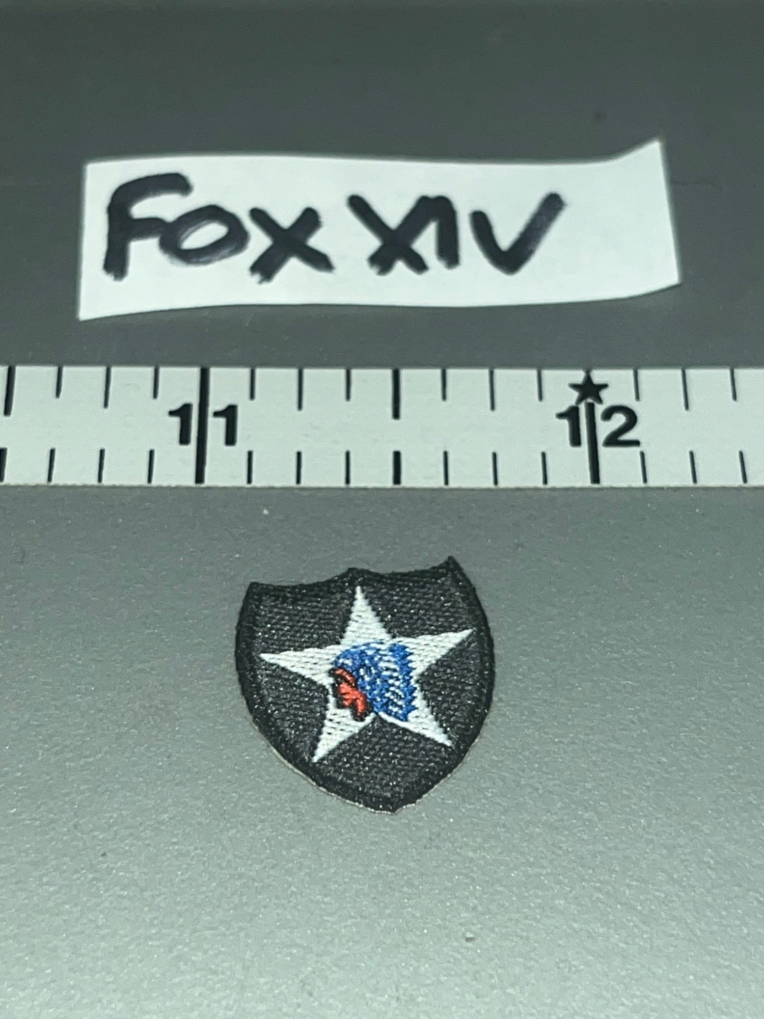 1:6 Scale WWII US 2nd Division Patch - Soldier Story