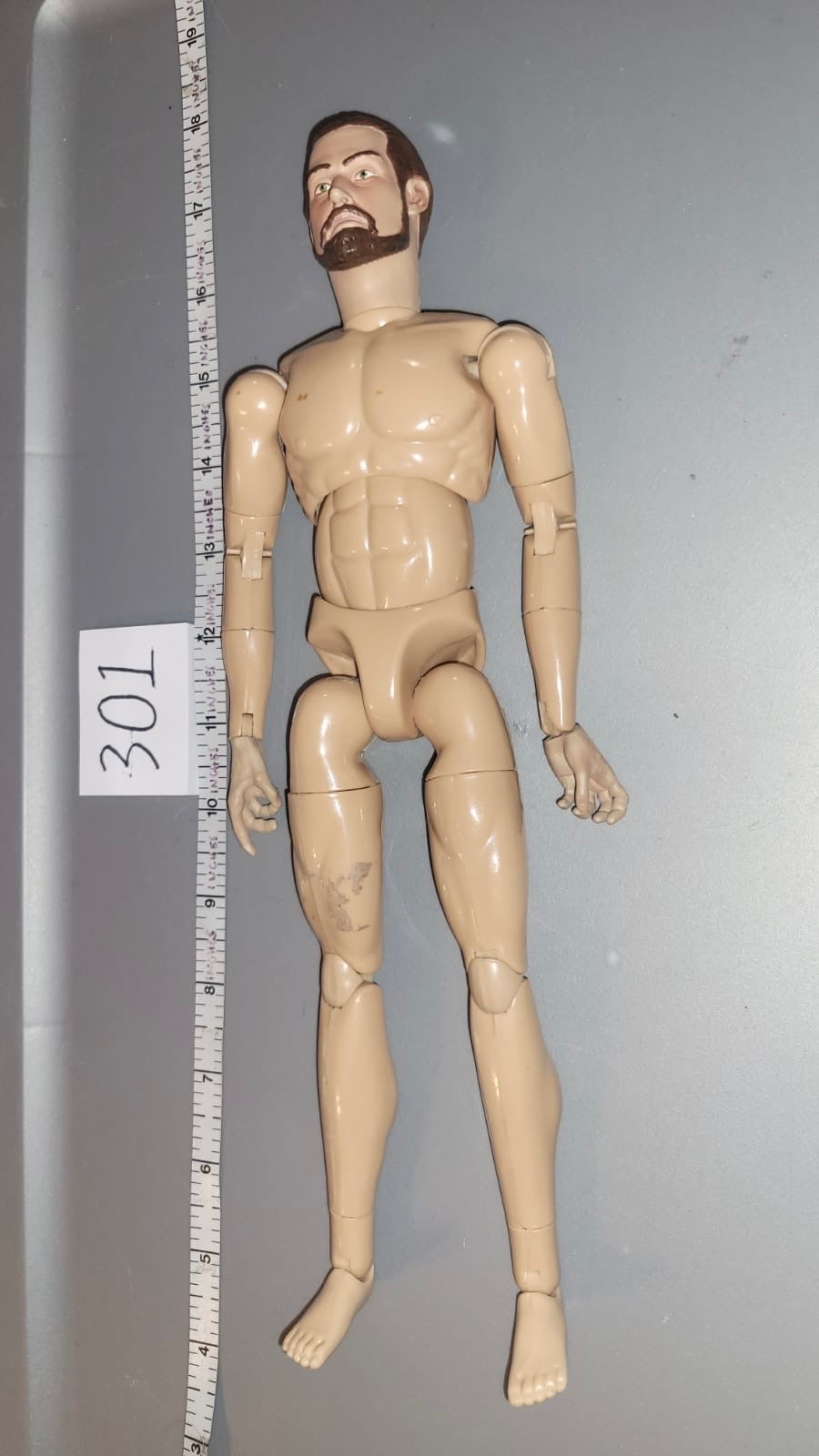 1/6 Scale Nude Sideshow Civil War Figure