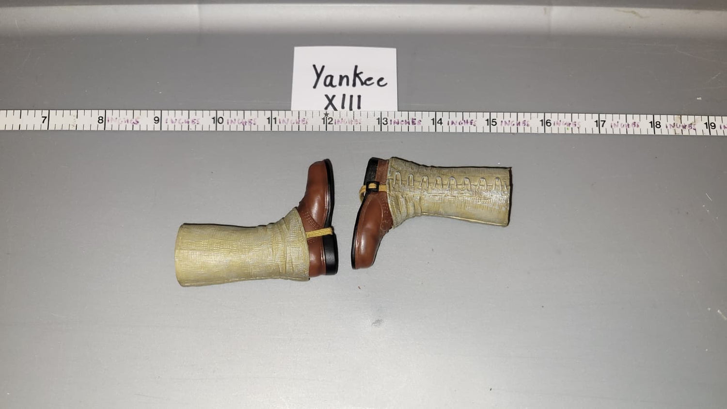 1/6 Scale WWII US Boondocker Boots and Leggings