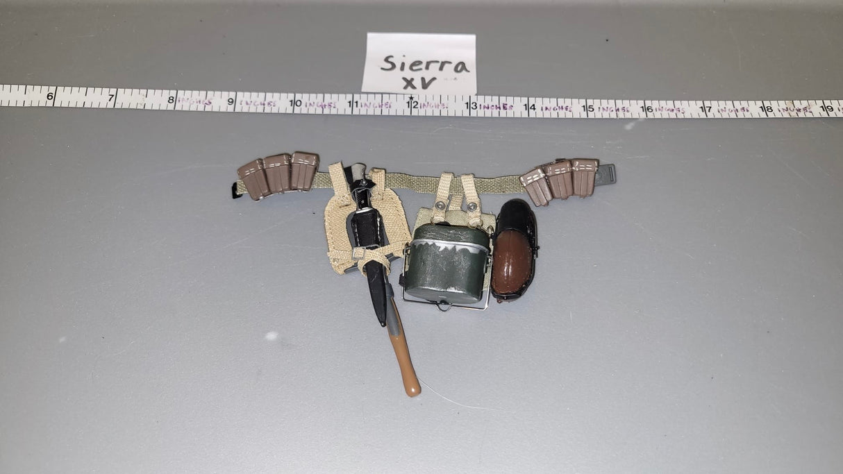 1/6 Scale WWII German Tropical Afrika Korps Field Gear