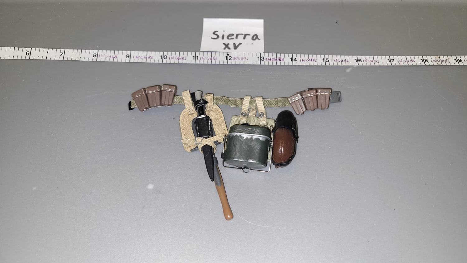 1/6 Scale WWII German Tropical Afrika Korps Field Gear