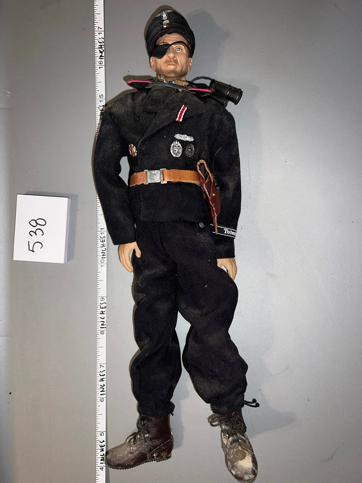 1:6 Scale WWII German Tanker Dressed Figure - ITPT J.E.S.