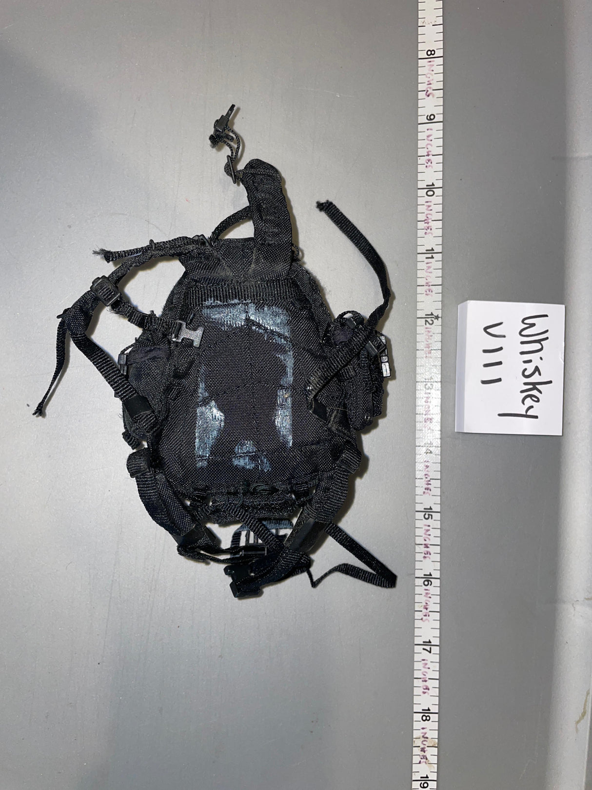 1:6 Modern Era Black Backpack