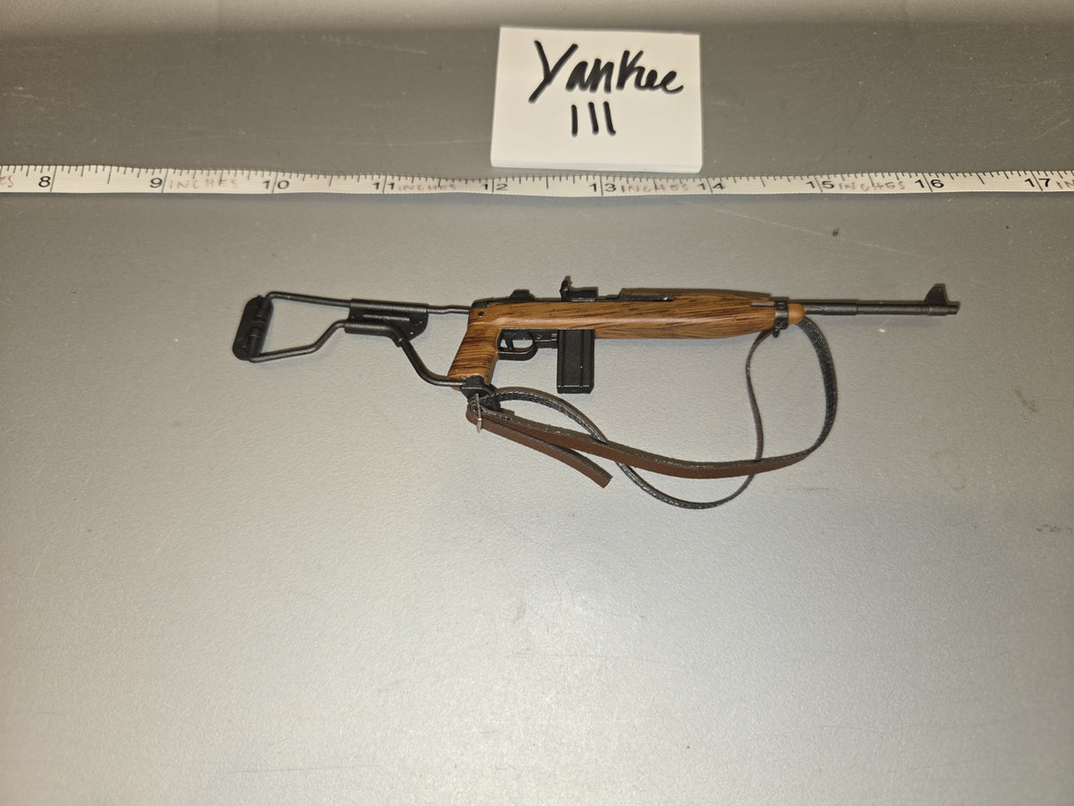 1/6 Scale WWII US M1A1 Carbine with Folding Stock and Sling - Yankee III