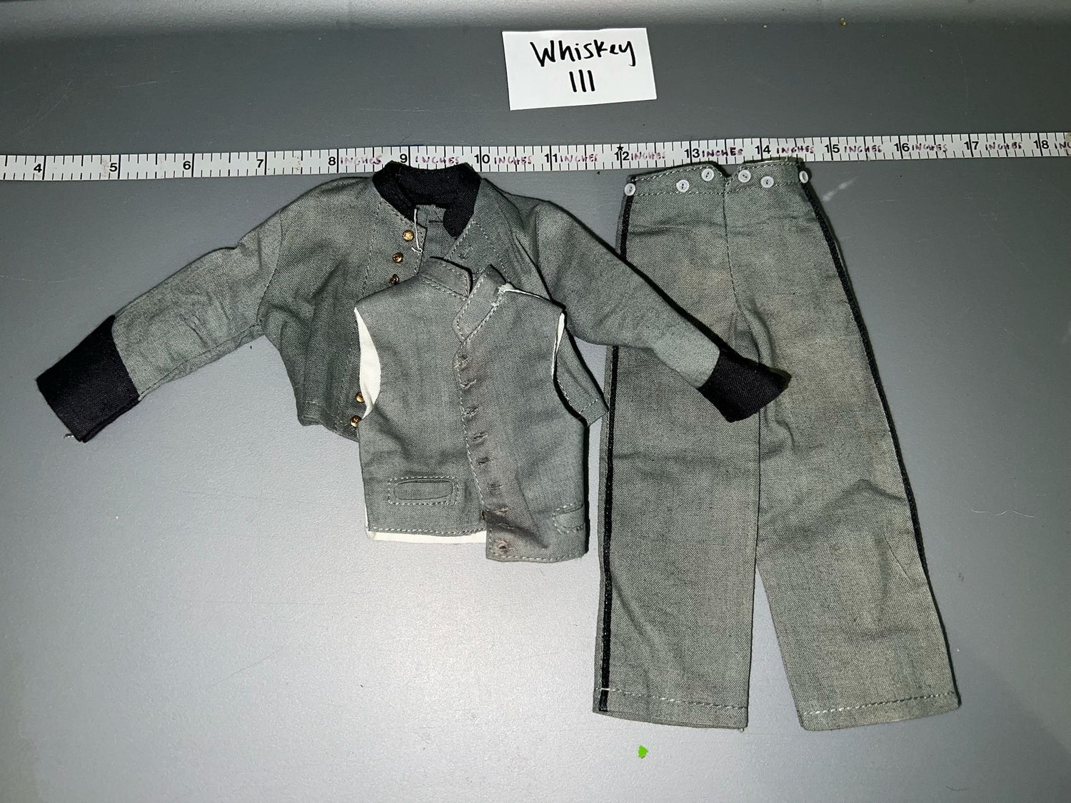 1/6 Scale Civil War Confederate Infantry Uniform