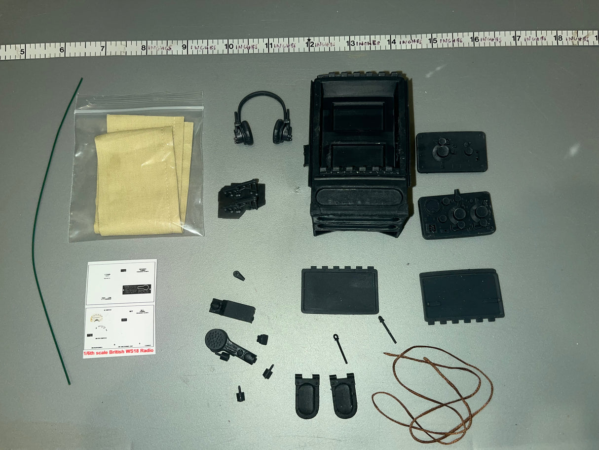 1/6 Scale WWII British Radio MK-18 - Model Kit - Juan’s One Sixth Exlcusives / Crusader Collectibes