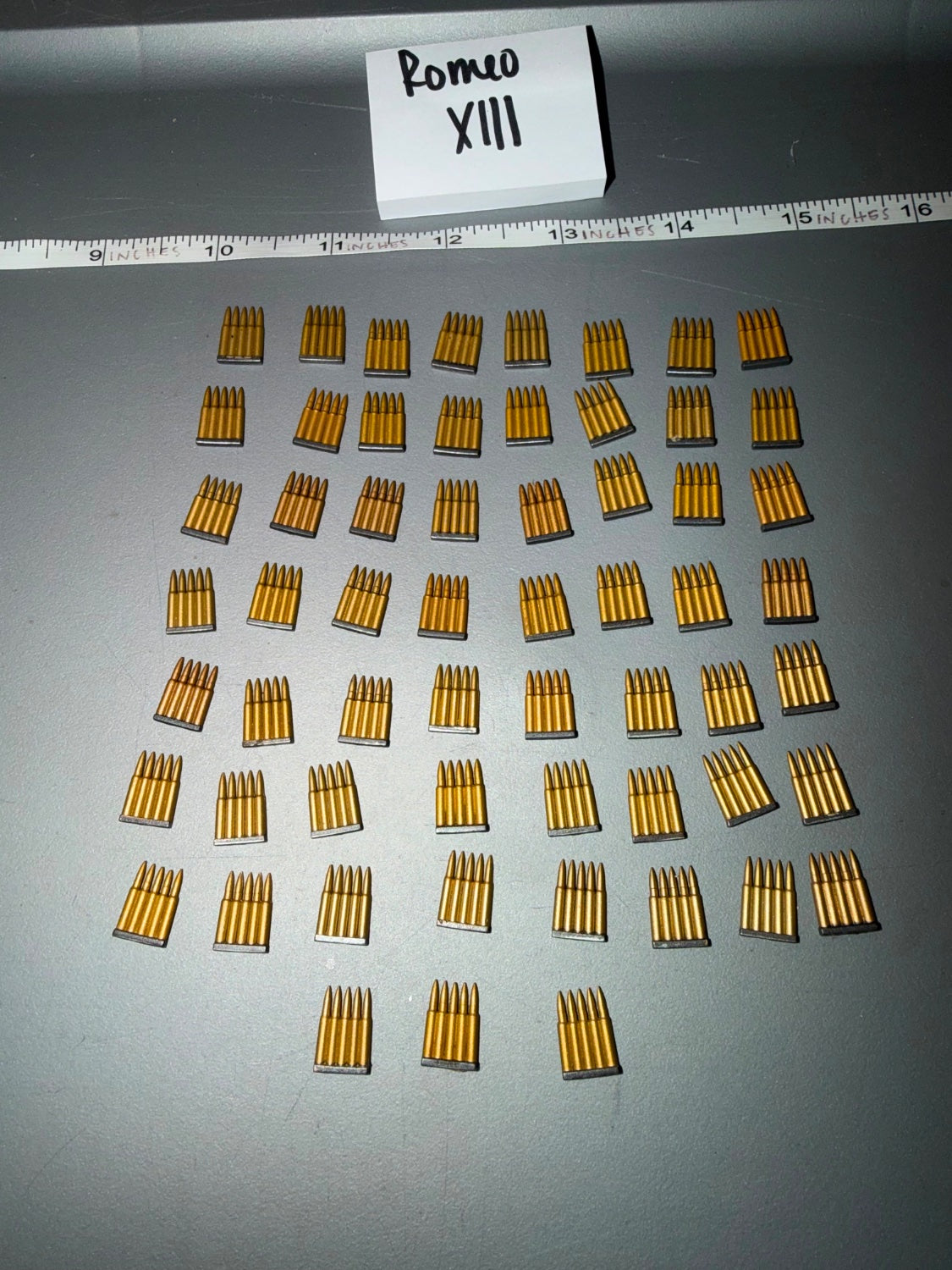 1/6 Scale WWII German Rifle Ammunition Stripper Clips Set