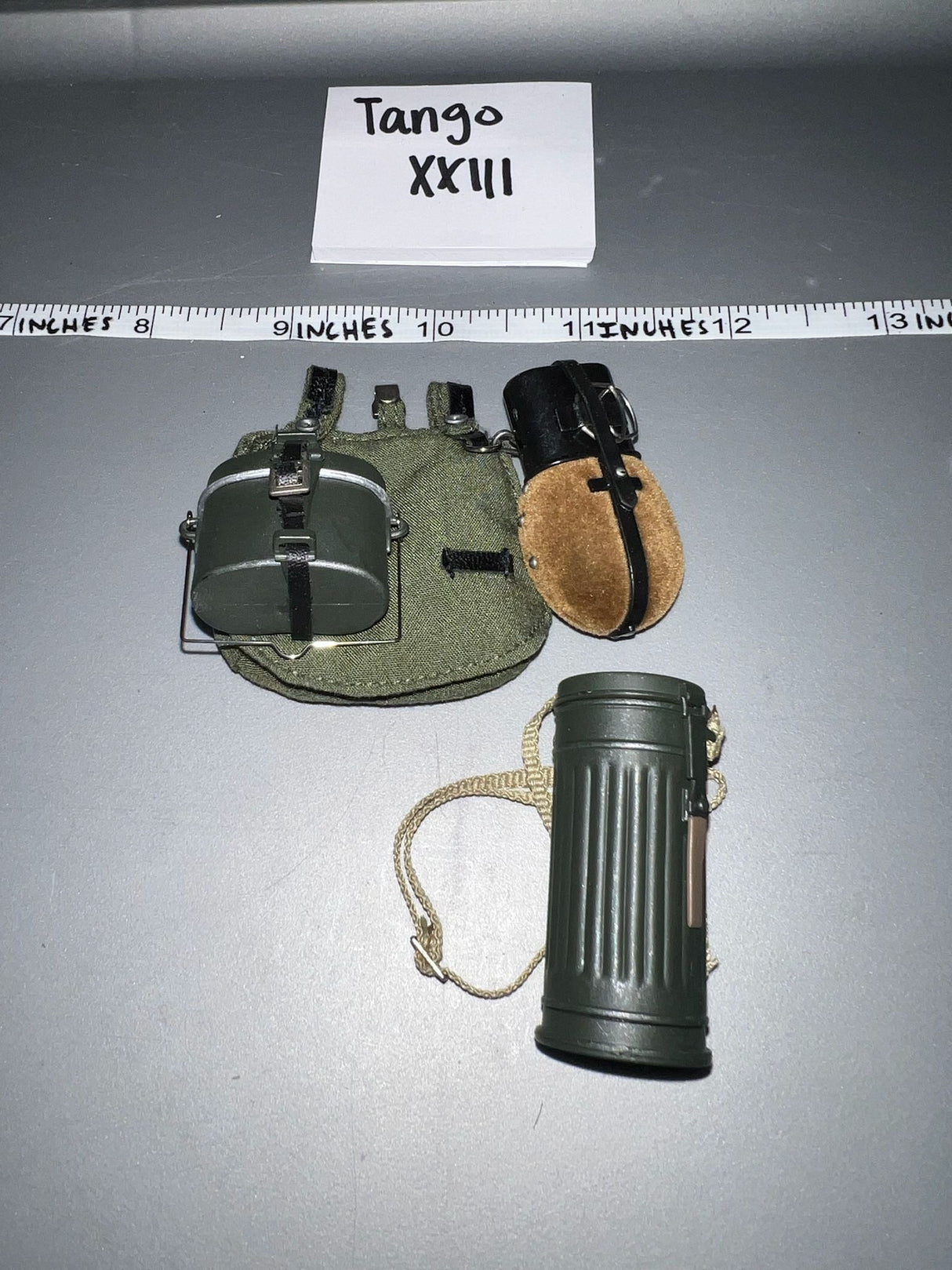 1/6 Scale WWII German Bread Bag Lot