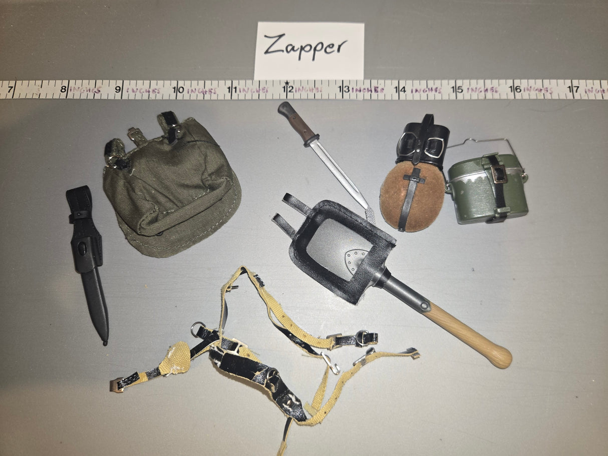 1/6 Scale WWII German Field Gear Lot