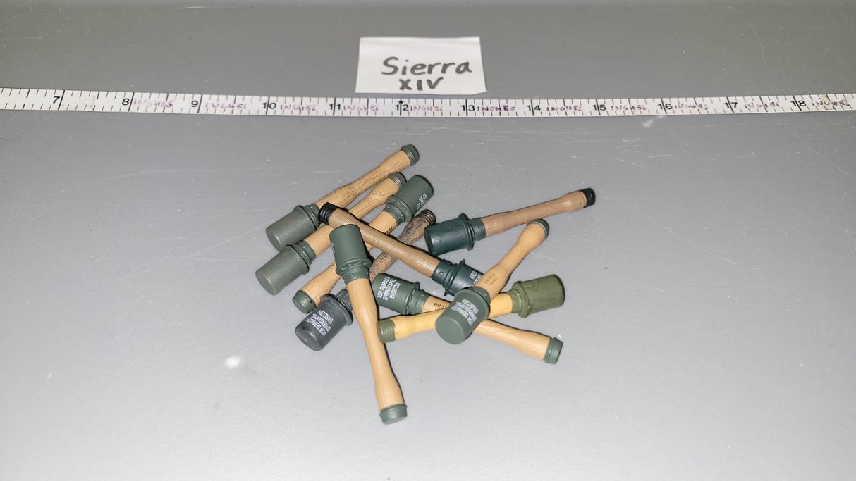 1/6 WWII German Grenade Lot