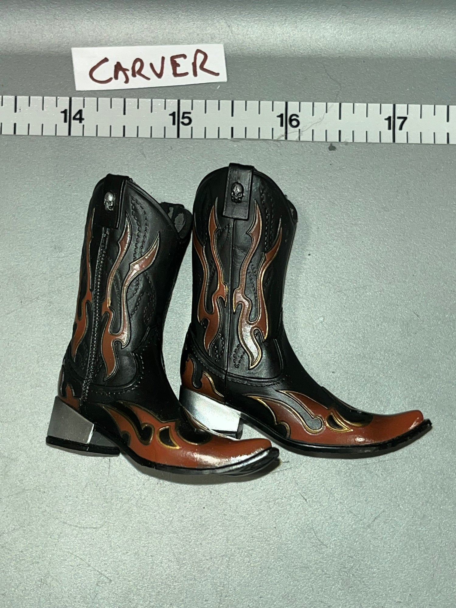 1/6 Scale Modern Era Western Cowboy Boots - Gangsters Kingdom DAM