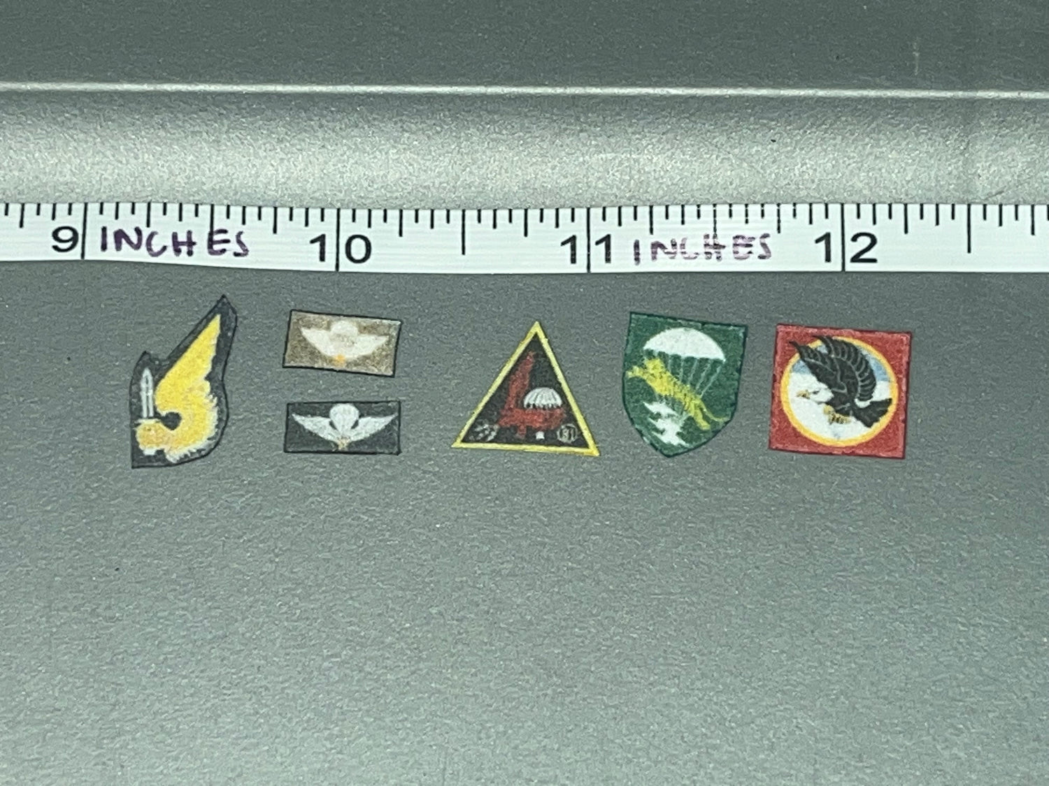 1/6 Scale Vietnam ARVN South Vietnamese Airborne Paratrooper Patch Set - ZA Exclusive