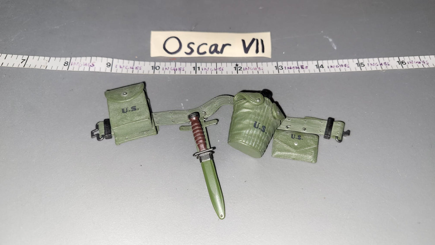 1/6 Scale Vietnam Era US Web Gear Lot