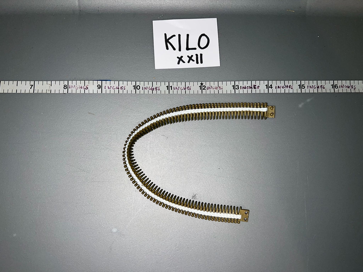 1:6 WWII US .30 Caliber Machine Gun Ammunition Belt