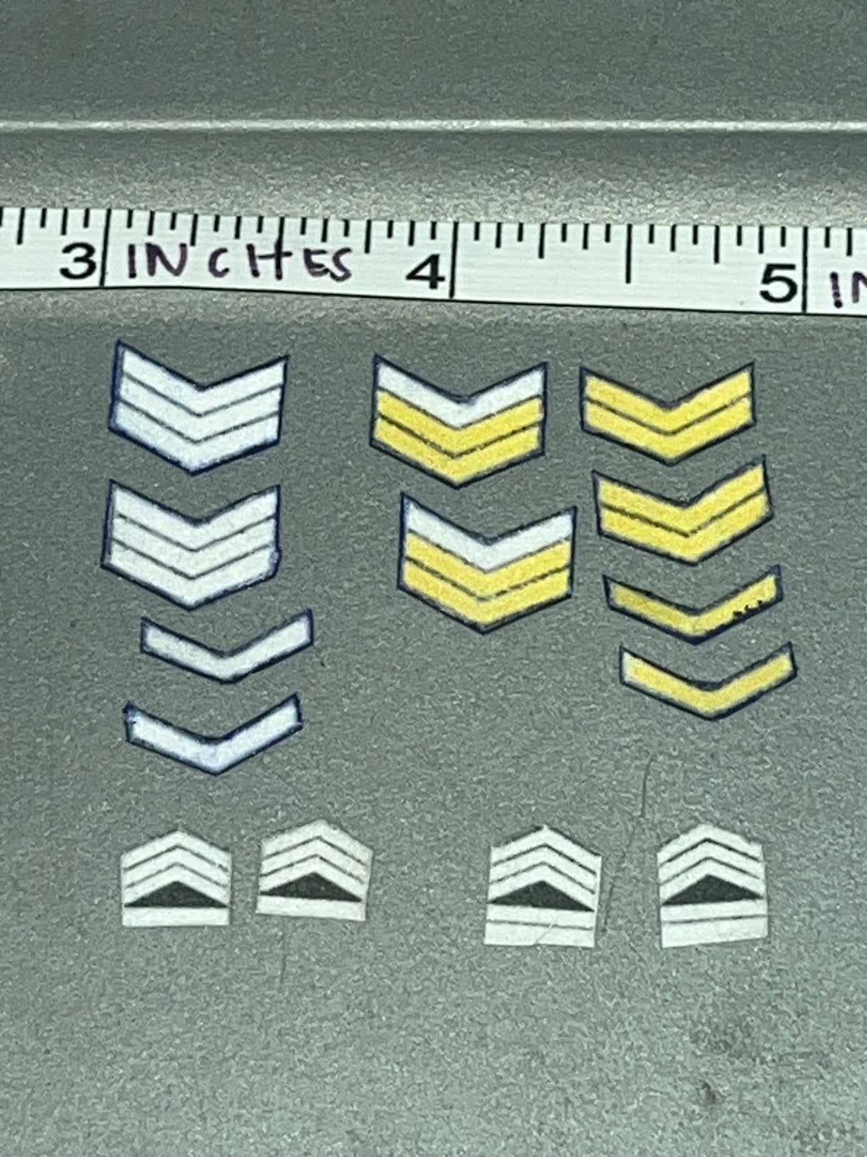 1/6 Scale Vietnam ARVN South Vietnamese Enlisted Rank Set - ZA Exclusive